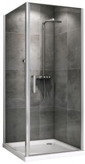 Душевой уголок ABBER Sonnenstrand AG04060-S75 60x75см хром